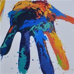 Tinta de pantalla per a la impressió