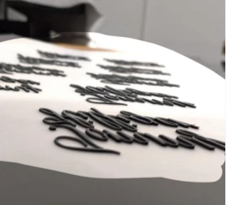 Transferència de calor de silicona 3D